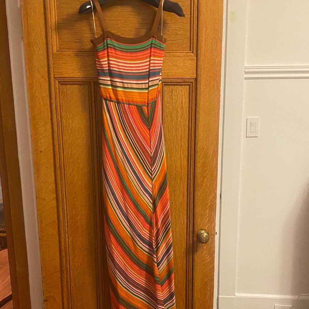 Missoni Vibrant Striped Maxi Dress